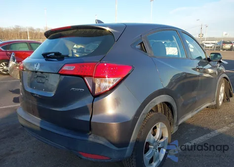 2016 Honda Hr-V Lx z USA, uszkodzony, nr VIN 3CZRU6H30GM753204
